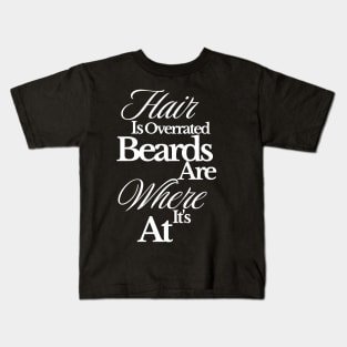 Hair is Overrated Kids T-Shirt